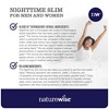 Naturewise Nighttime Fitness Support Supplement & Natural Sleep Aid with Cayenne Extract, Green Coffee Bean, GABA, L-Theanine - Non-GMO - 4 of 4
