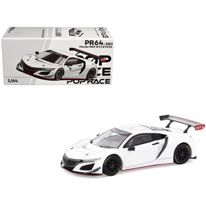 Honda NSX GT3 EVO22 White 1/64 Diecast Model Car by Pop Race : Target