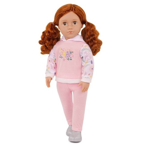 Our Generation Jacinta 18 Fashion Doll with Pink Skirt & Sweater