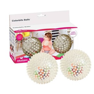 Edushape Boho Chic Colorbits Sensory Balls - 2pk - 1 of 4