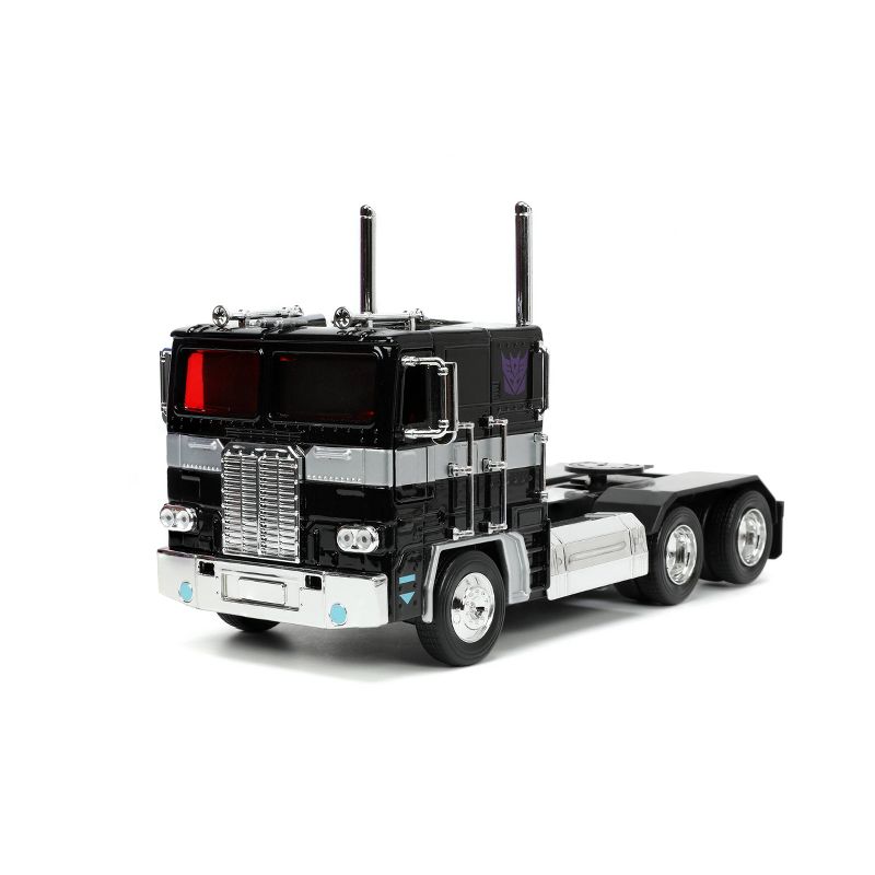 Jada Toys Transformers Decepticon Nemesis Prime Big Rig Diecast Vehicle 1:24 Scale, 1 of 7