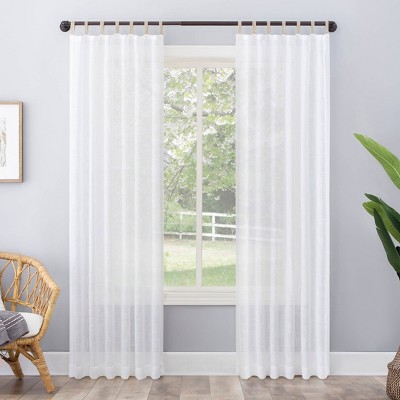 sheer panel curtains