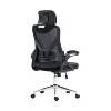 CAVINAS Executive Office Chair Ergonomic Computer Chair with Breathable Mesh Back and Adjustable Armrests, Desk Chair for Study, Home Office - 4 of 4