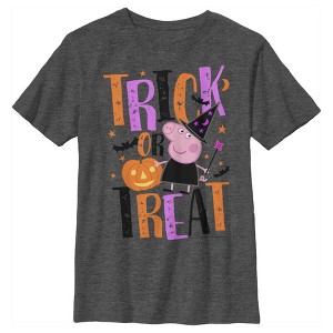 Boy's Peppa Pig Halloween Trick-Or-Treat T-Shirt - 1 of 4