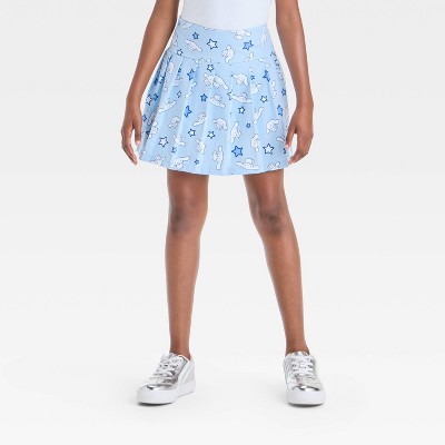Girls' Hello Kitty & Friends Pleated Woven Skort - Blue