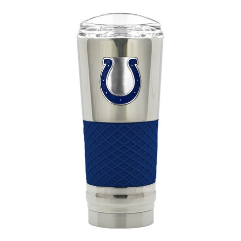 Logo Brands Indianapolis Colts 30-fl oz Stainless Steel White Cup