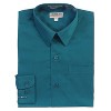 Gioberti Boy's Long Sleeve Dress Shirt and Plaid Tie Accessories Set - 2 of 4