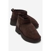 Ary - Brown Suede Leather Platform Boot (Women) brown suede 8 Forever & Always Shoes US - 2 of 4