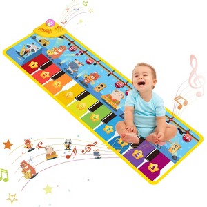 Music Piano Mat - Playmat for Kids, Early Educational Toys, Floor Piano Keyboard Mat - 1 of 4