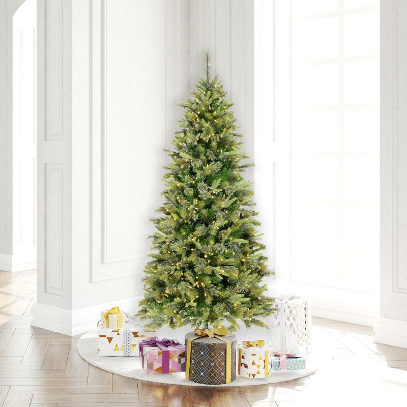 Vickerman Cashmere Pine Slim Artificial Christmas Tree, 5 of 6