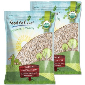 Organic Instant Rolled Oats - by Food To Live - 1 of 4