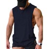 COOFANDY Men Workout Tank Top Gym Bodybuilding Sleeveless Muscle T Shirts Cut Off Shirts - 2 of 4