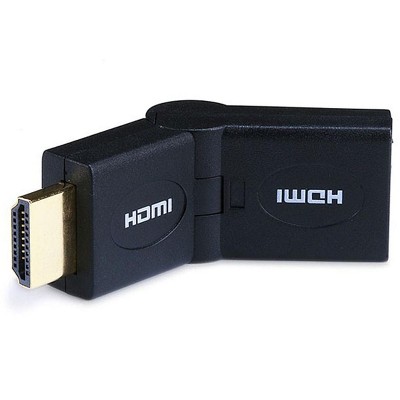 Monoprice HDMI Port Saver Adapter (Male to Female) | 90 Degrees Swivel