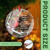 Christmas Ornament 2025 Remembrance Ornament for Loss of Loved One Forever in My Heart Bereavement Gift Sympathy Keepsake - 2 of 4