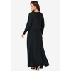 Jessica London Women's Plus Size 2-Piece Dolman Sleeve Skirt Set - 3 of 4
