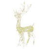 vidaXL Acrylic Reindeer Christmas Decorations 3 pcs 47.2 in. Warm White - 3 of 4