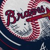 MLB Atlanta Braves Baseball Circle Plushlete Pillow - 3 of 3