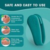 Aculief 2 Pack Acupressure Headache, Migraine, Tension Relief Wearable, Supporting Acupressure Relaxation (Teal) - 3 of 4