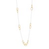 Silpada 'Highlight Your Life' Sterling Silver with 14K Yellow Gold Plated Brass Necklace, 26" + 4" - 2 of 4