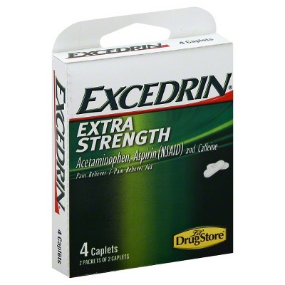 Excedrin Caplets Extra Strngth 6X4