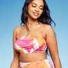 Women's Abstract Print Bikini Top - Kona Sol™ Multi - image 4 of 4