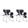 VYNXARIA 2-Piece Padded Folding Outdoor Chair with Side Table ¨C Your Ultimate Outdoor Companion - 4 of 4