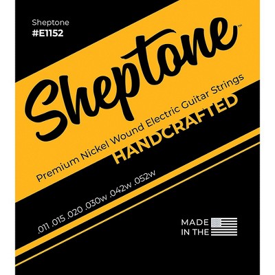 Sheptone Nickel Plated Electric Guitar Strings Medium 11-52