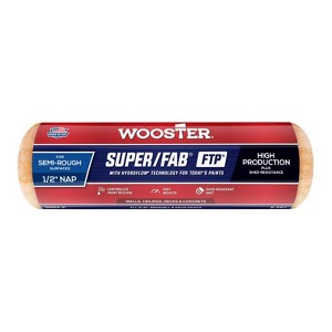 Wooster Super/Fab FTP Synthetic Blend 9 in W X 1/2 in Paint Roller Cover 1 pk - 1 of 1
