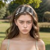 Unique Bargains Women's Dot Wide Fabric Headband 1 Pc - 2 of 4