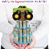 Big Dot of Happiness Smash and Crash - Monster Truck - DIY Boy Birthday Party Money Holder Gift - Cash Cake - 2 of 4
