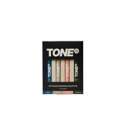 TONE by AMP Limited Edition On-The-Go Fragrance Set - 0.26oz/4ct