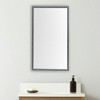 HomeRoots 42" Gray Framed Bathroom Vanity Mirror - 2 of 4