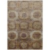 HomeRoots 8' X 10' Rust And Beige Medallion Washable Indoor Outdoor Area Rug - 4 of 4