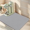 REGALWOVEN Large Diatomaceous Stone Dish Drying Quick Dry Coffee Bar Mats for Countertop Dishes Cups - 4 of 4