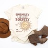 S.W.Smiley Sunshine Society - Women's Garment Dyed Graphic T-Shirt - 2 of 4