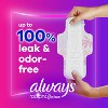 Always Radiant Regular Absorbency Pads with Wings - Scented - Size 1 - image 2 of 4