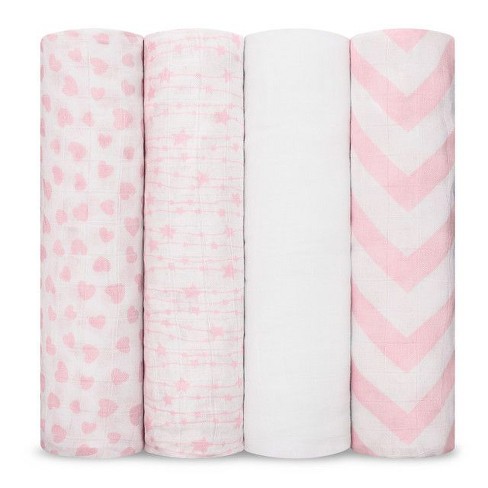 Girl muslin swaddle blankets online