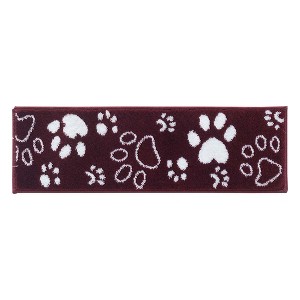 Sussexhome Paw Collection Non-Slip Carpet Stair Treads for Wooden Steps, 9" X 28" , Pack of 4/7/10/13/15 - 1 of 4