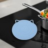 Unique Bargains Single Cat-Ear Shape Heat Resistant Coaster Cotton 11.81"x11.81"0.31" - 2 of 3
