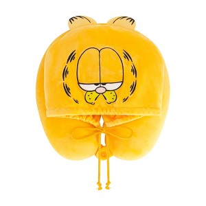 Garfield Hooded Travel Neck Pillow - 1 of 4