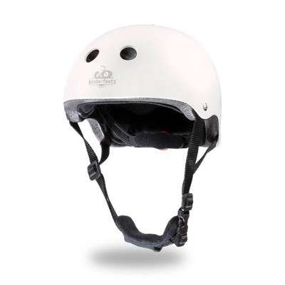 kids white bike helmet