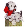 Christmas Furry Friends Dummy Boards Mdf Kitten Puppy Vintage Rl0831 6.5 Inch Furry Friends Dummy Boards Kitten Puppy Vintage Figurines - 2 of 3