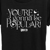 Women's - Wicked - You're Gonna Be Popular Short Sleeve Graphic T-Shirt - 2 of 4