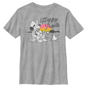 Boy's Disney Mickey Mouse Happy Trails T-Shirt - 1 of 4