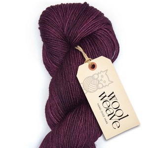 Woolweave Superwash Merino Wool Yarn - Hand-Dyed DK Weight, 100g, 240 Yards - 1 of 4