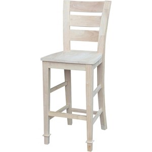 International Concepts Tuscany Bar Height Stool - 30" Seat Height - 1 of 2