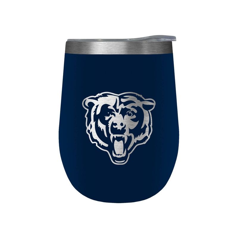 NFL Chicago Bears 10oz Team-Colored Wine Tumbler, 1 of 2