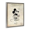 Stupell Industries Vintage Mouse Character Patent, 25" x 31" - 3 of 4