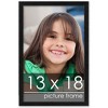 PosterPalooza | Classic Modern Grey Picture Frame - UV Acrylic, Foam Board Backing, Hanging Hardware - 2 of 4