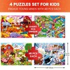 Puzzles for Toddlers 3-5 - 4 x 48 Pieces Floor Puzzles for Kids Ages 2-4 - Learning Farm Animals for 4-6 - Jigsaw Game for Boy and Girl 3-5-7 Year Old - 3 of 4